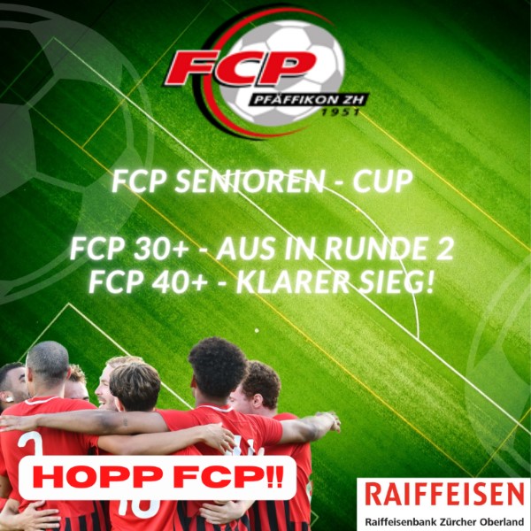 FCP Senioren - CUP Rückblick